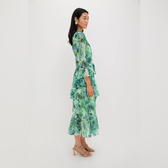 NWT Tuckernuck Water Lilies Lilies Dress - MISSING BELT - Picture 2 of 4